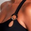 Aubade Haut Maillot Bain brassire asymtrique Secret Cove Noir