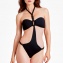 Aubade Haut Maillot Bain Une pice Trikini Ocean cruise Noir