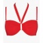 Aubade Haut Maillot de Bain Bandeau Coque La Baie des Vagues Sanguine