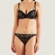 Aubade La Belle Etoile Slip Mini-Coeur Onyx