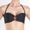 Aubade Maillot Bandeau  Coque Croisire Prive Noir