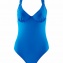 Aubade Maillot de Bain Une pice Balconnet Douceur de Rve Bleu Tropique
