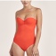 Aubade Maillot de Bain Une pice La Baie des Vagues Sanguine