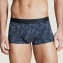 Aubade Men Boxer Trunk Homme Grey Tatoo Flower