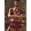 Aubade Men Boxer Trunk Homme Red Ornament