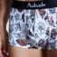 Aubade Men Boxer Trunk Homme White Art