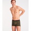 Aubade Men Duo Boxer Homme Handcuffs Kaki et Uni Noir