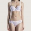 Aubade Slip Italien Au bal de Flore Blanc