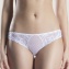 Aubade Slip Italien Au bal de Flore Blanc