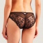 Aubade Slip Italien Au bal de Flore Noir