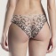 Aubade Slip Mini-Coeur Posie D'Orient Champagne Noir