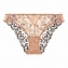 Aubade Slip Mini-Coeur Posie D'Orient Champagne Noir