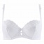 Aubade Soutien-Gorge Balconnet Au bal de Flore Blanc