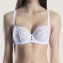 Aubade Soutien-Gorge Balconnet Au bal de Flore Blanc