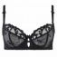 Aubade Soutien-Gorge Balconnet Au bal de Flore Noir