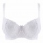 Aubade Soutien-Gorge Corbeille Confort Au bal de Flore Blanc