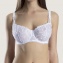 Aubade Soutien-Gorge Corbeille Confort Au bal de Flore Blanc