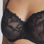 Aubade Soutien-Gorge Emboitant Confort Au bal de Flore Noir