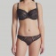 Aubade Soutien-Gorge Emboitant Confort Au bal de Flore Noir