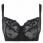 Aubade Soutien-Gorge Emboitant Confort Au bal de Flore Noir