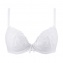 Aubade Soutien-Gorge Plunge Coussinet Lovessence Blanc