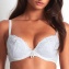 Aubade Soutien-Gorge Plunge Coussinet Lovessence Blanc