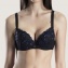 Aubade Soutien-Gorge Push-Up Posie D'Orient Nuit Bleue