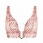 Aubade Soutien-Gorge Triangle Bralette Sensory Illusion Silk Rose