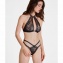 Boite  Dsir AUBADE Frisson Ephmre Brassire sans armature et String Noir