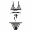 Boite  Dsir AUBADE Jeux de Nuit Triangle sans armature et Slip mini-cur