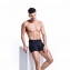 Boxer EDEN PARK E201E88 Noeud Papillon rose Fond Noir
