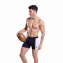 Boxer EDEN PARK E644E90 Marine Bande ROSE - MARINE