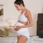 Bustier future maman Seamless  sans armatures ANITA Blanc