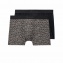 Duo Boxers AUBADE MEN Love Letters et Uni Noir
