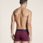 Duo Boxers AUBADE MEN Menottes Bordeaux et Uni Bleu Marine