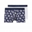 Duo Boxers AUBADE MEN Astro Marine et Uni Blanc