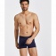Duo Boxers AUBADE MEN Mini Menottes Marine et Uni Marine