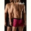 Duo de Boxers AUBADE MEN  Guevara Rose et Noir
