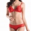 HANRO Soutien-gorge Triangle East River Rouge