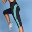 Legging de fitness pour le sport ANITA Active Bleu Piscine Anthracite