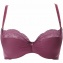 LEJABY Corbeille mousse crystal Rubis rose