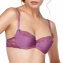 LEJABY Corbeille mousse crystal Rubis rose