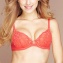 LOU Soutien-Gorge Push-Up Piccadilly Vermillon