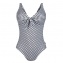 Maillot Une pice Rosa Faia Lilith Noir et Blanc