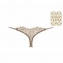 Maison Close Mini String Jardin Imprial Marron Glac