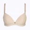 MARIE JO L'AVENTURE Soutien-Gorge Triangle Coque Sans Armatures Tom Caffe Latte