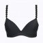 MARIE JO L'AVENTURE Soutien-Gorge Triangle Coque Sans Armatures Tom Charbon