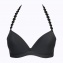 MARIE JO L'AVENTURE Soutien-Gorge Triangle Coque Sans Armatures Tom Charbon