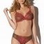 MILLESIA Soutien-Gorge classique New Diamant Chocolate raspberry