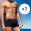 Pack 2 Boxers HOT Imari Noir